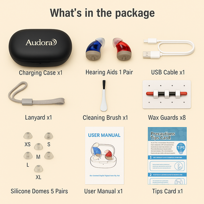 Audora™ Comfort Hearing Aids